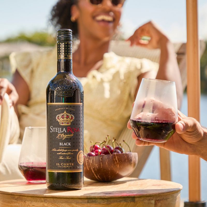 slide 12 of 14, Stella Rosa Black Red Blend Wine - 750ml Bottle, 750 ml