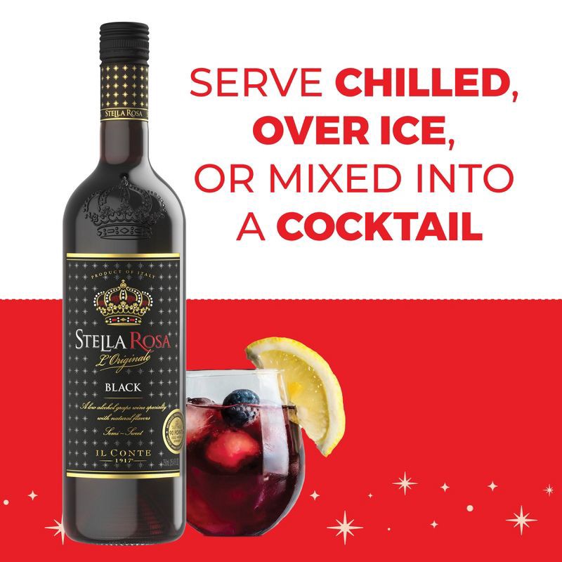 slide 5 of 14, Stella Rosa Black Red Blend Wine - 750ml Bottle, 750 ml