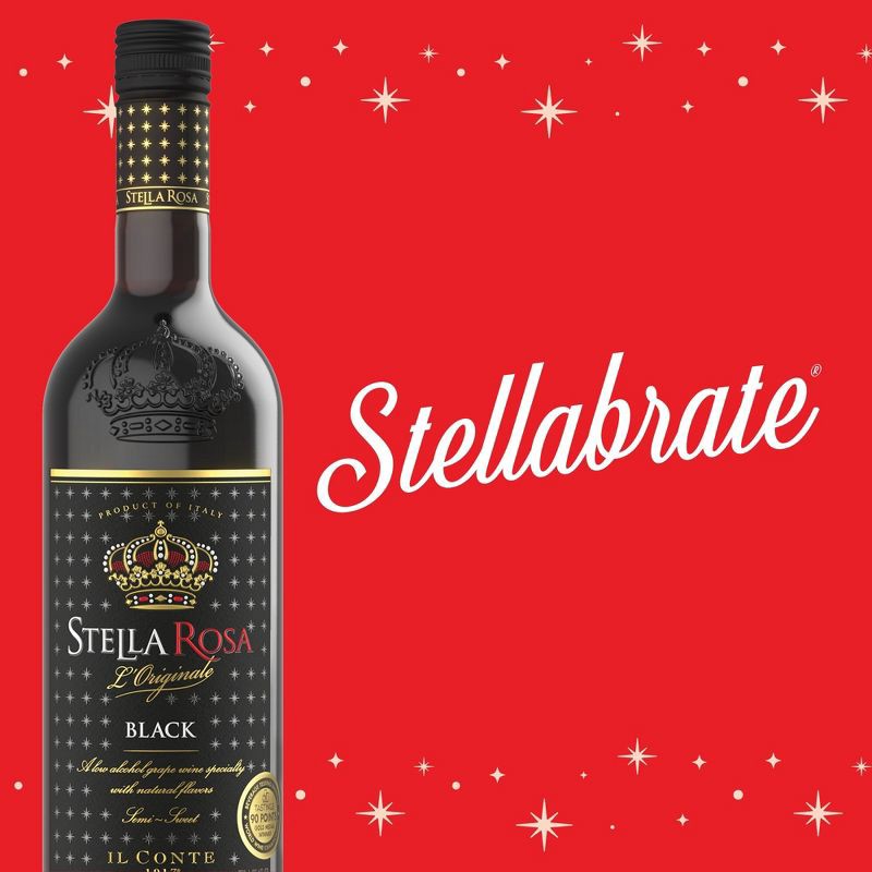 slide 10 of 14, Stella Rosa Black Red Blend Wine - 750ml Bottle, 750 ml