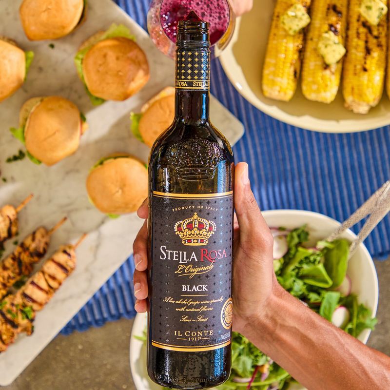 slide 13 of 14, Stella Rosa Black Red Blend Wine - 750ml Bottle, 750 ml