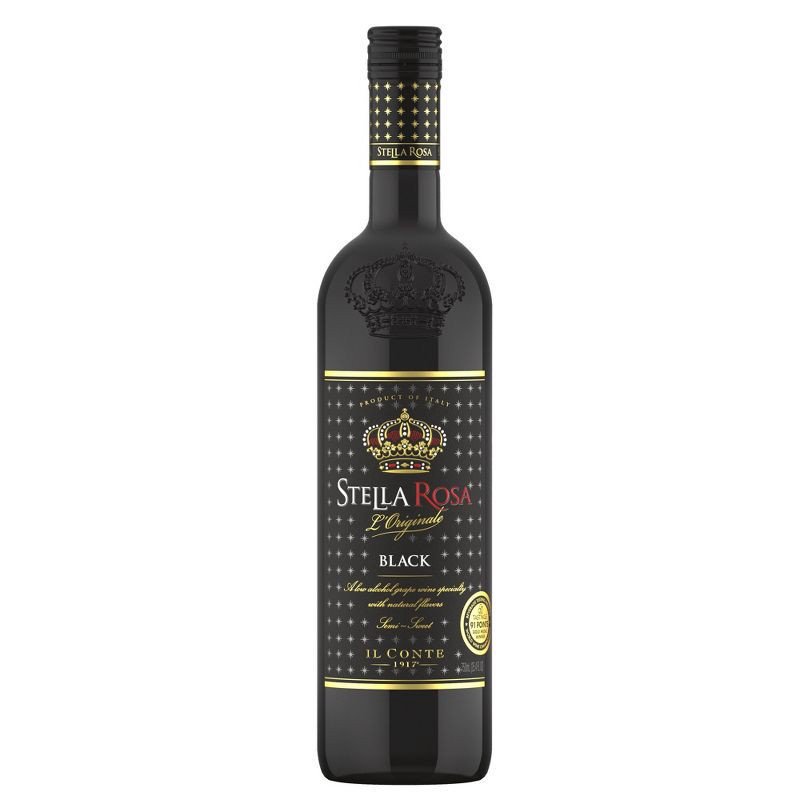 slide 1 of 15, Stella Rosa Black Red Blend Wine - 750ml Bottle, 750 ml