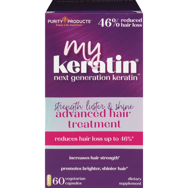 slide 1 of 1, Purity Products My Keratin Capsules, 60 ct