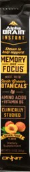 Onnit Alpha Brain Instant Amino Acids + Vitamin B6 Peach Flavor Dietary Supplement Single Packet