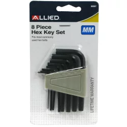 Allied 8-Piece Hex Key Set - Metric