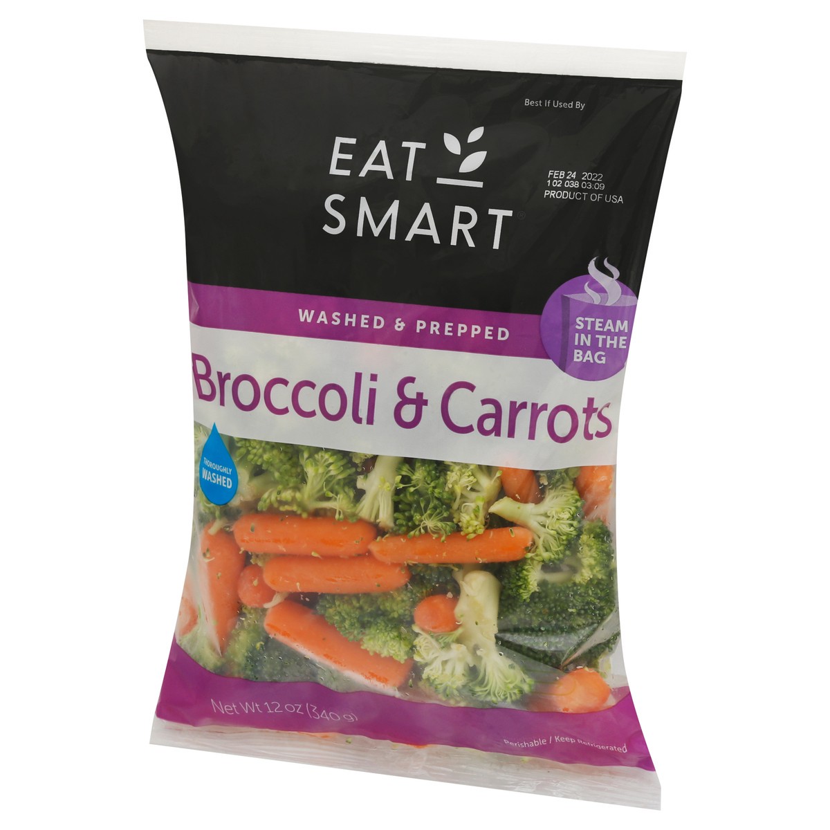 slide 9 of 14, Eat Smart Broccoli & Carrots, 12 oz