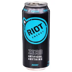 Riot Energy Zero Berry Energy Drink 16 fl oz