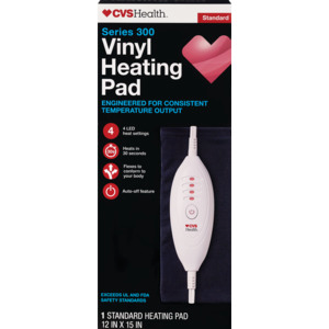 slide 1 of 1, CVS Health Vinyl Heating Pad, 1 ct
