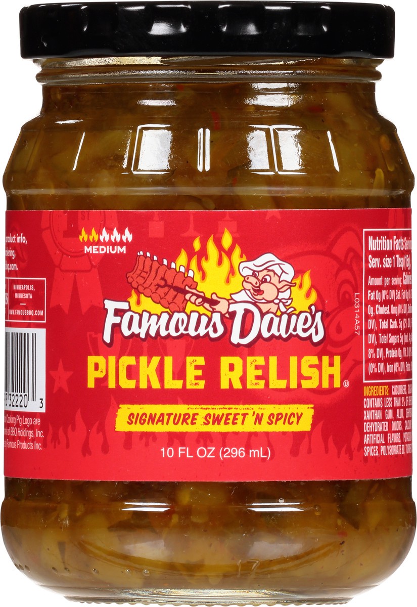 slide 7 of 14, Famous Dave's Medium Pickle Relish 10 fl oz, 10 fl oz