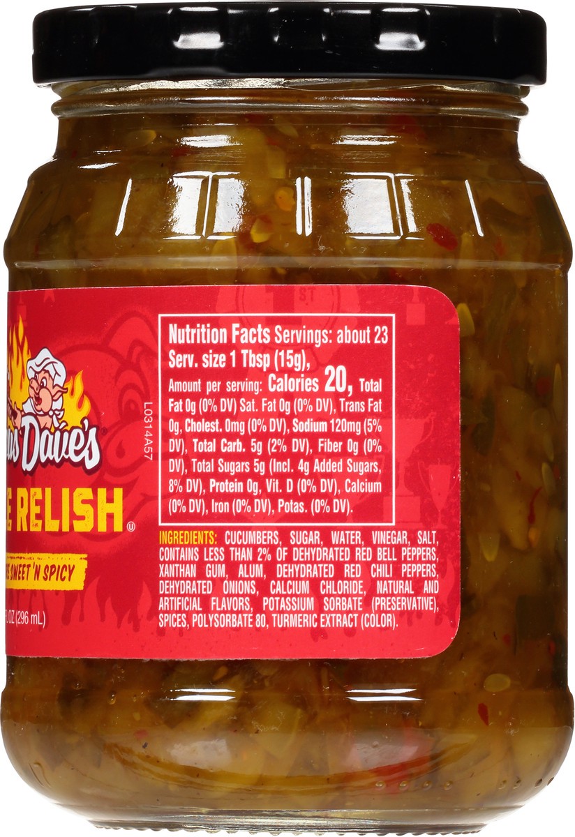slide 2 of 14, Famous Dave's Medium Pickle Relish 10 fl oz, 10 fl oz