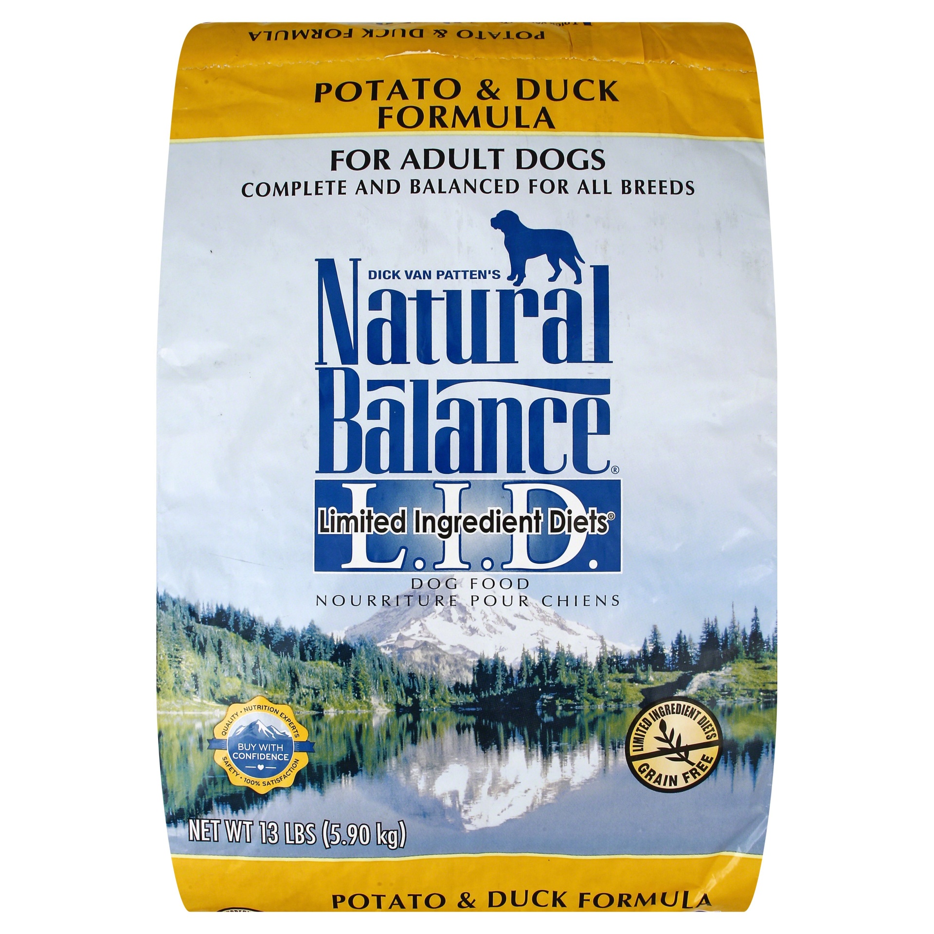 slide 1 of 6, Natural Balance Dog Food 13 lb, 13 lb