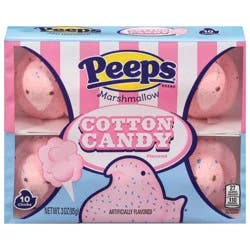 Peeps Cotton Candy Flavored Marshmallow 10 ea
