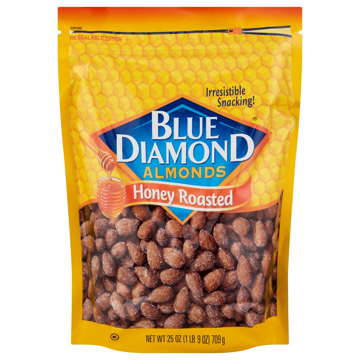 slide 4 of 14, Blue Diamond Honey Roasted Almonds 25 oz, 1 lb 9 oz