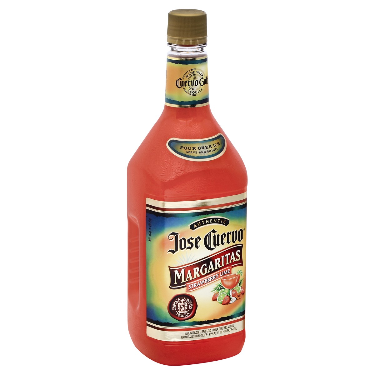 slide 2 of 3, Jose Cuervo Authentic Strawberry Margarita, 1.75 liter