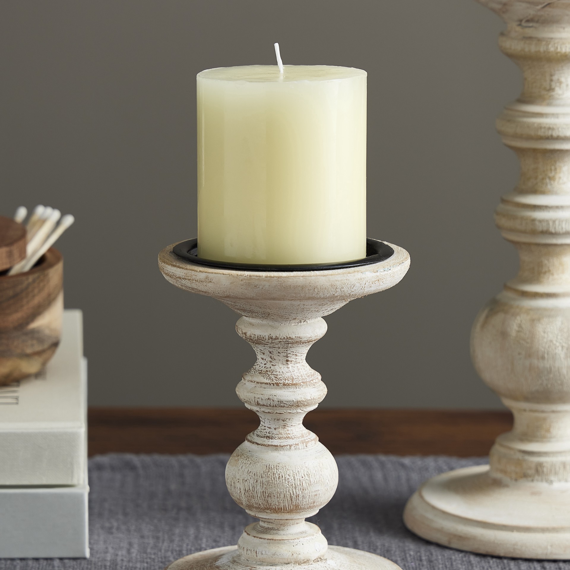 slide 2 of 3, 2.75" X 3" Pillar Candle By Ashland, 2.75 in x 3 in