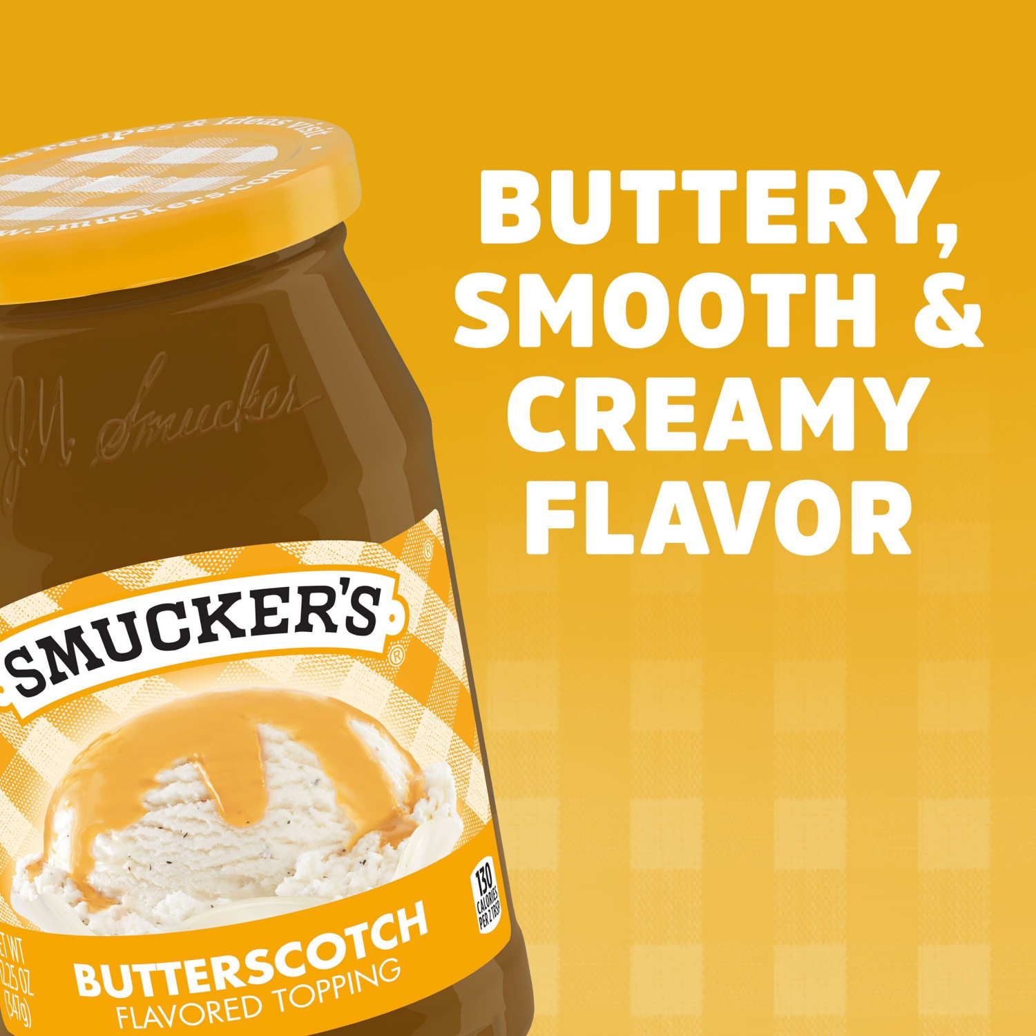 slide 2 of 5, Smucker's Butterscotch Flavored Topping, 12.25 Ounces, 12.25 oz