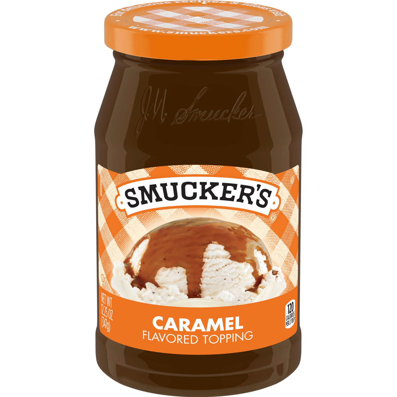 slide 1 of 6, Smucker's Caramel Topping, 12.25 Ounces, 12.25 oz