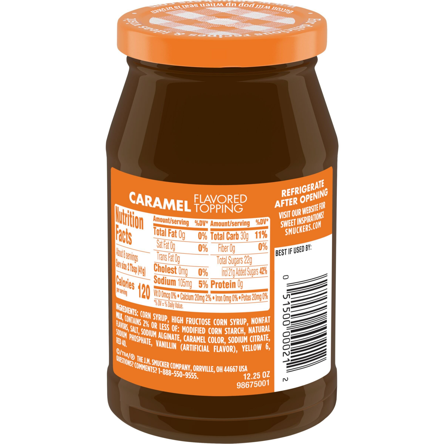 slide 4 of 6, Smucker's Caramel Topping, 12.25 Ounces, 12.25 oz