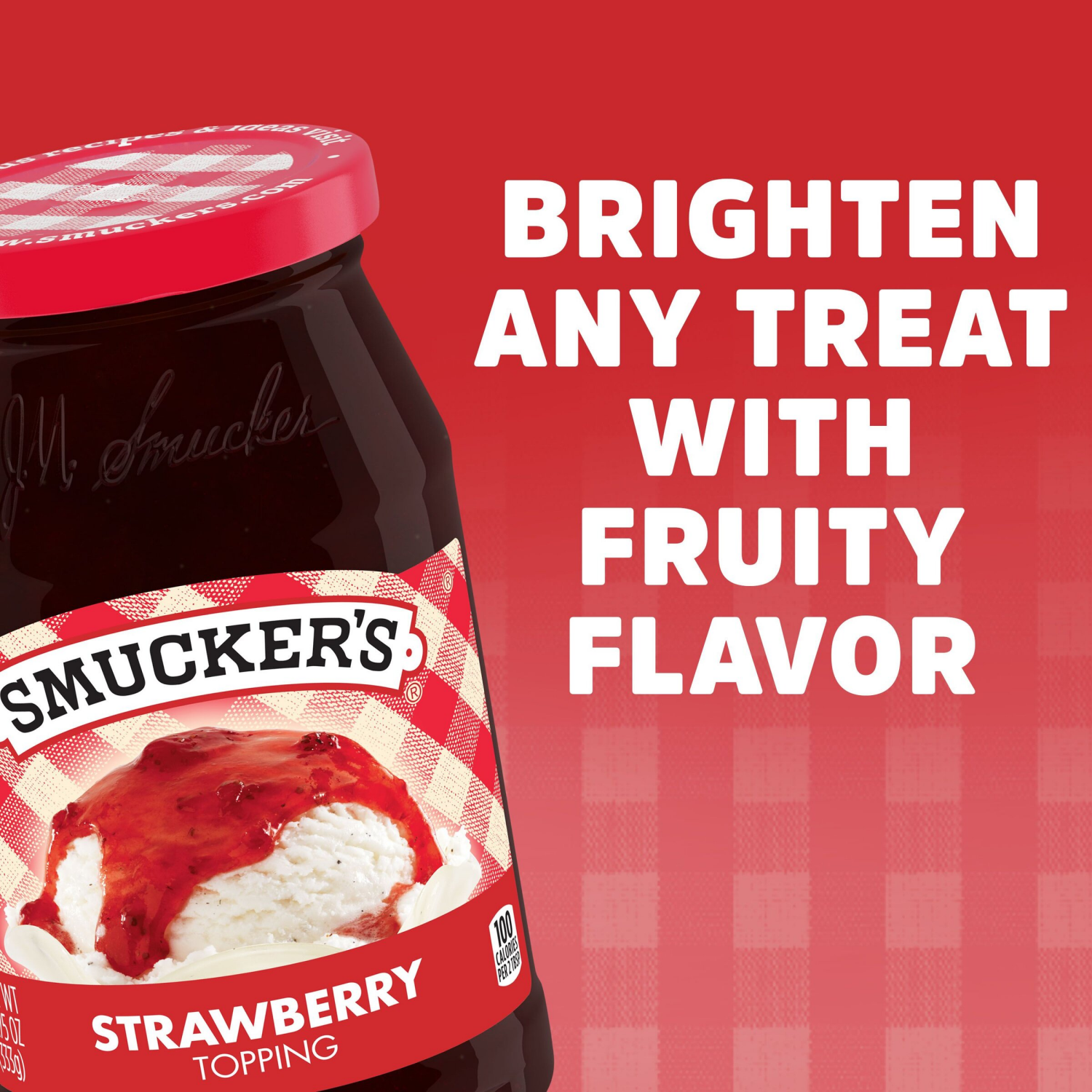 slide 2 of 7, Smucker's Strawberry Topping, 11.75 Ounces, 11.75 oz
