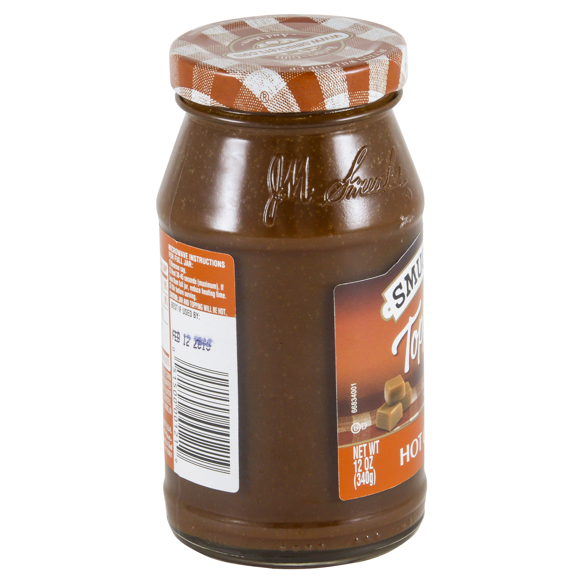 slide 2 of 4, Smucker's Hot Caramel Toppings, 12 oz