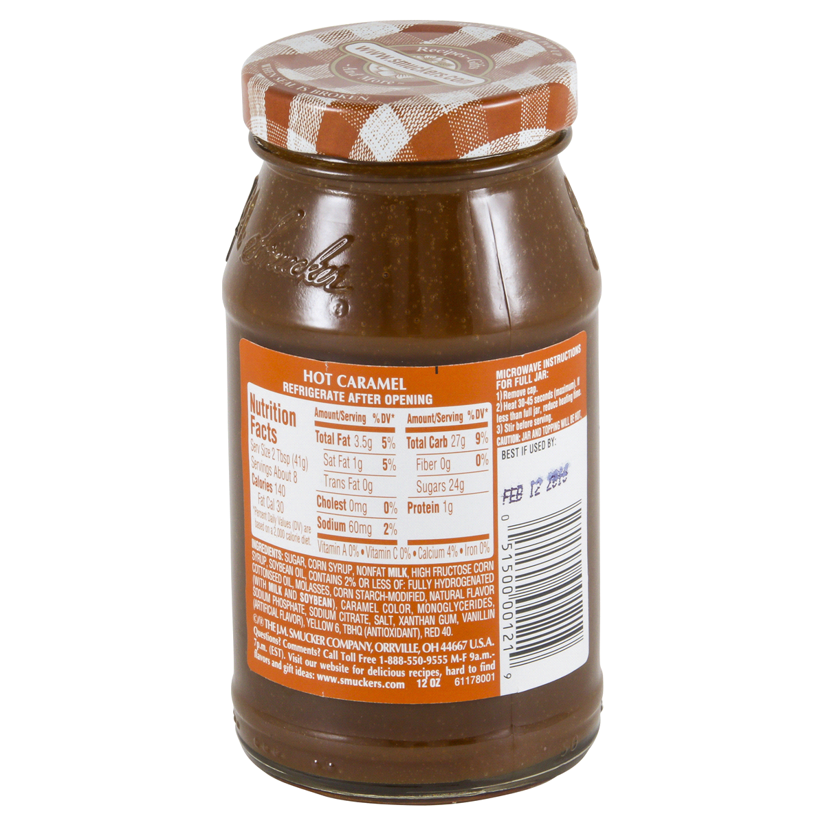 slide 3 of 4, Smucker's Hot Caramel Toppings, 12 oz