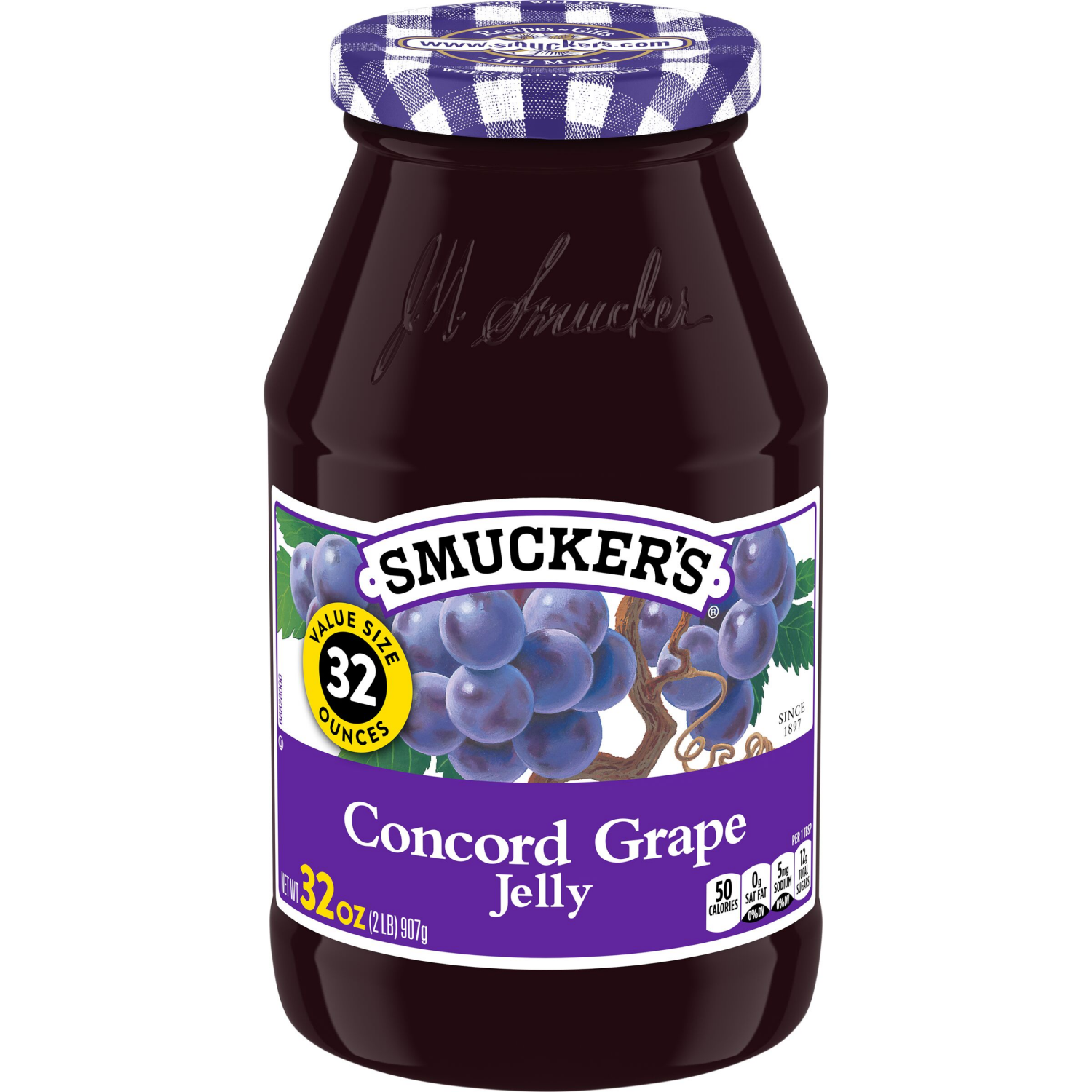 slide 1 of 2, Smucker's Concord Grape Jelly, 32 Ounces, 32 oz