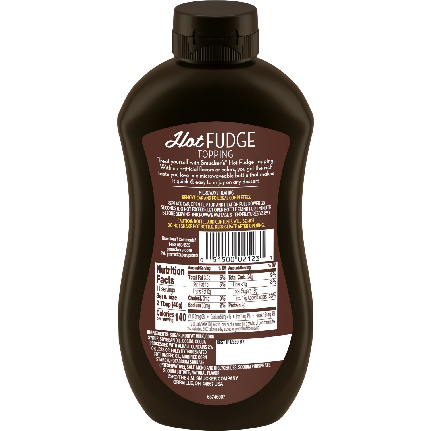 slide 7 of 7, Smucker's Hot Fudge, 15.5 oz