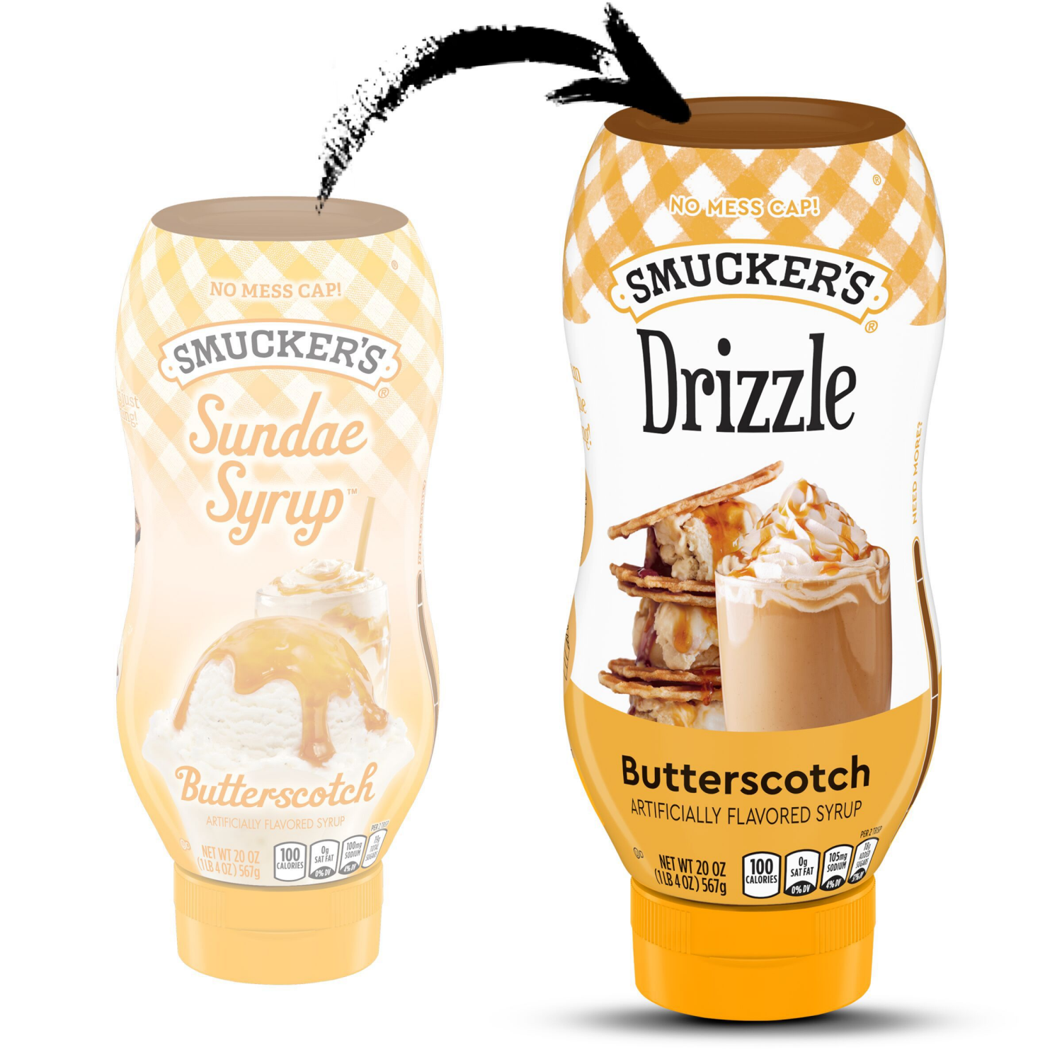 slide 2 of 7, Smucker's Butterscotch, 20 oz