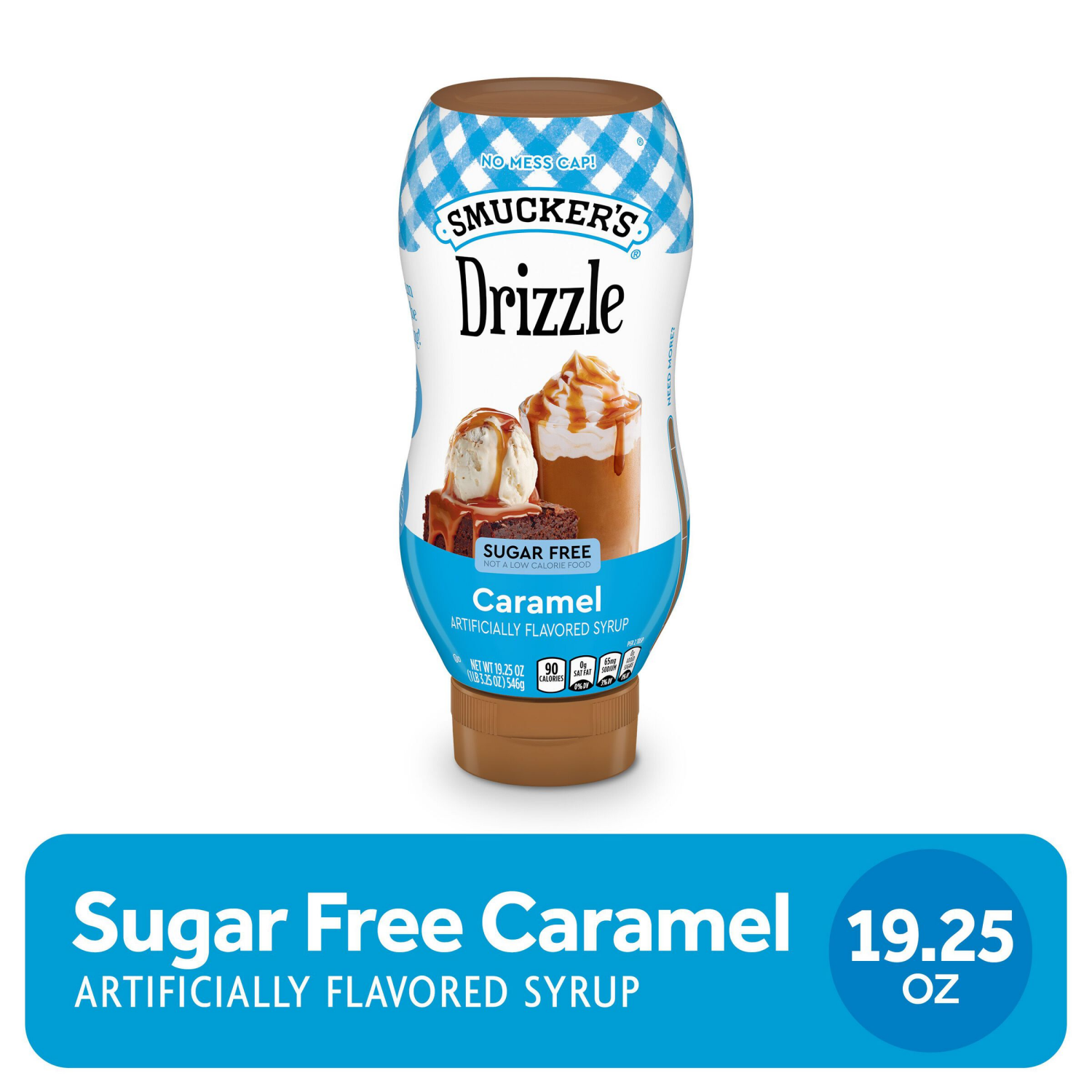 slide 1 of 8, Smucker's Syrup, Caramel, 19.25 oz