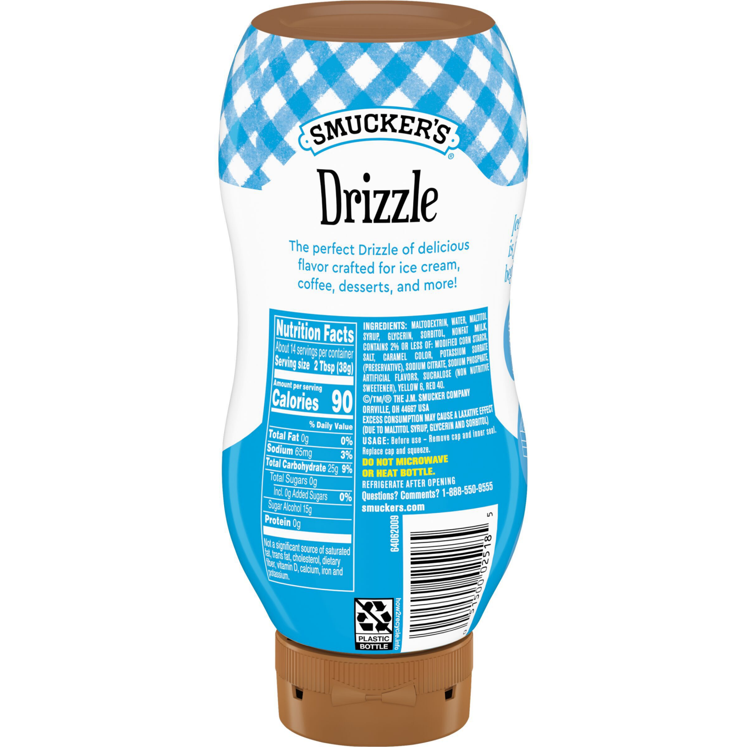 slide 6 of 8, Smucker's Syrup, Caramel, 19.25 oz