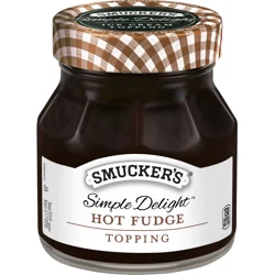 Smucker's Simple Delight Hot Fudge Topping, 11.5 Ounces