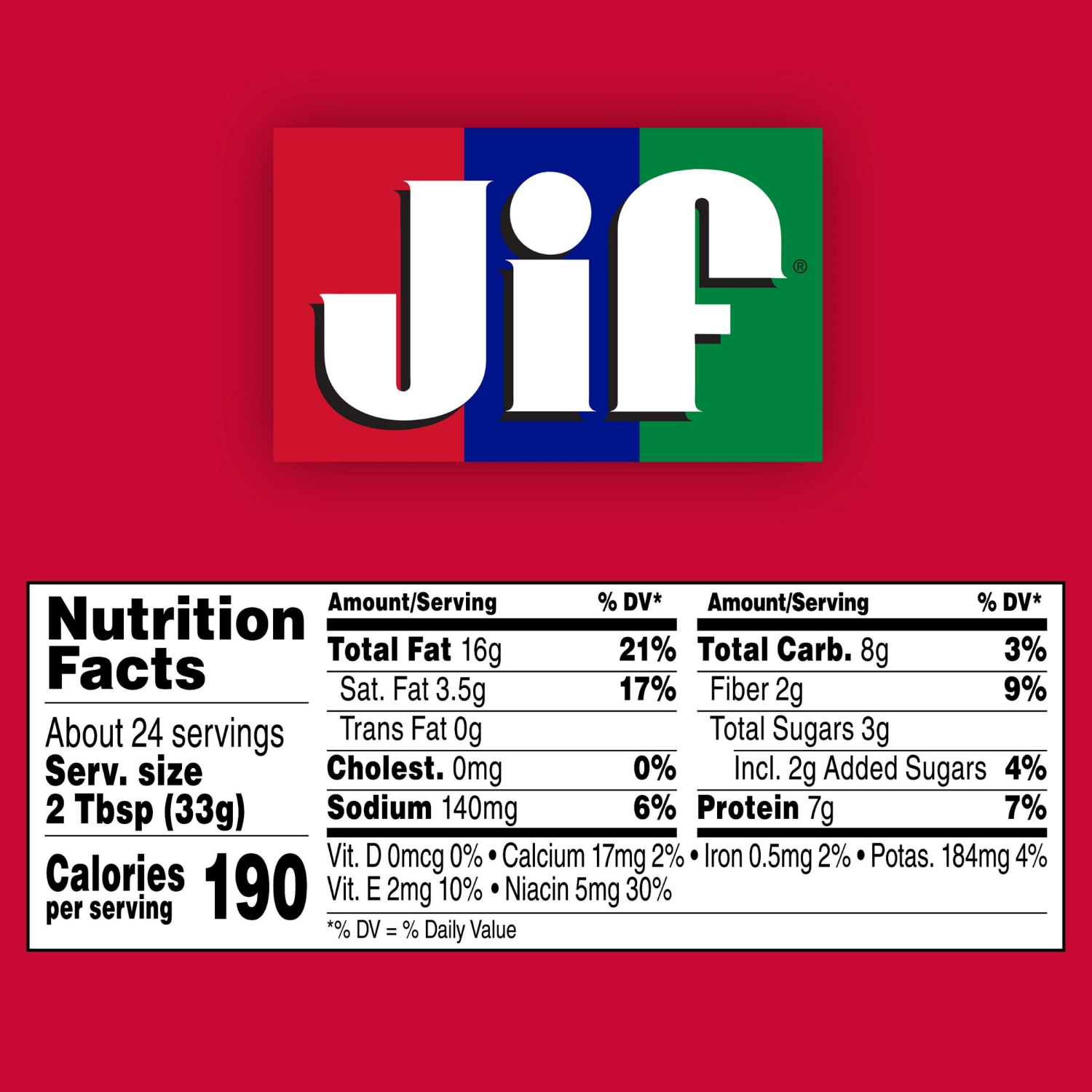 slide 5 of 8, Jif Creamy Peanut Butter, 28-Ounce Jar, 28 oz