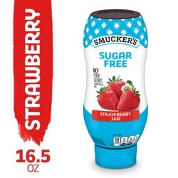 Smucker's Smucker’s Squeeze Sugar Free Strawberry Jam, 16.5 oz. Bottle