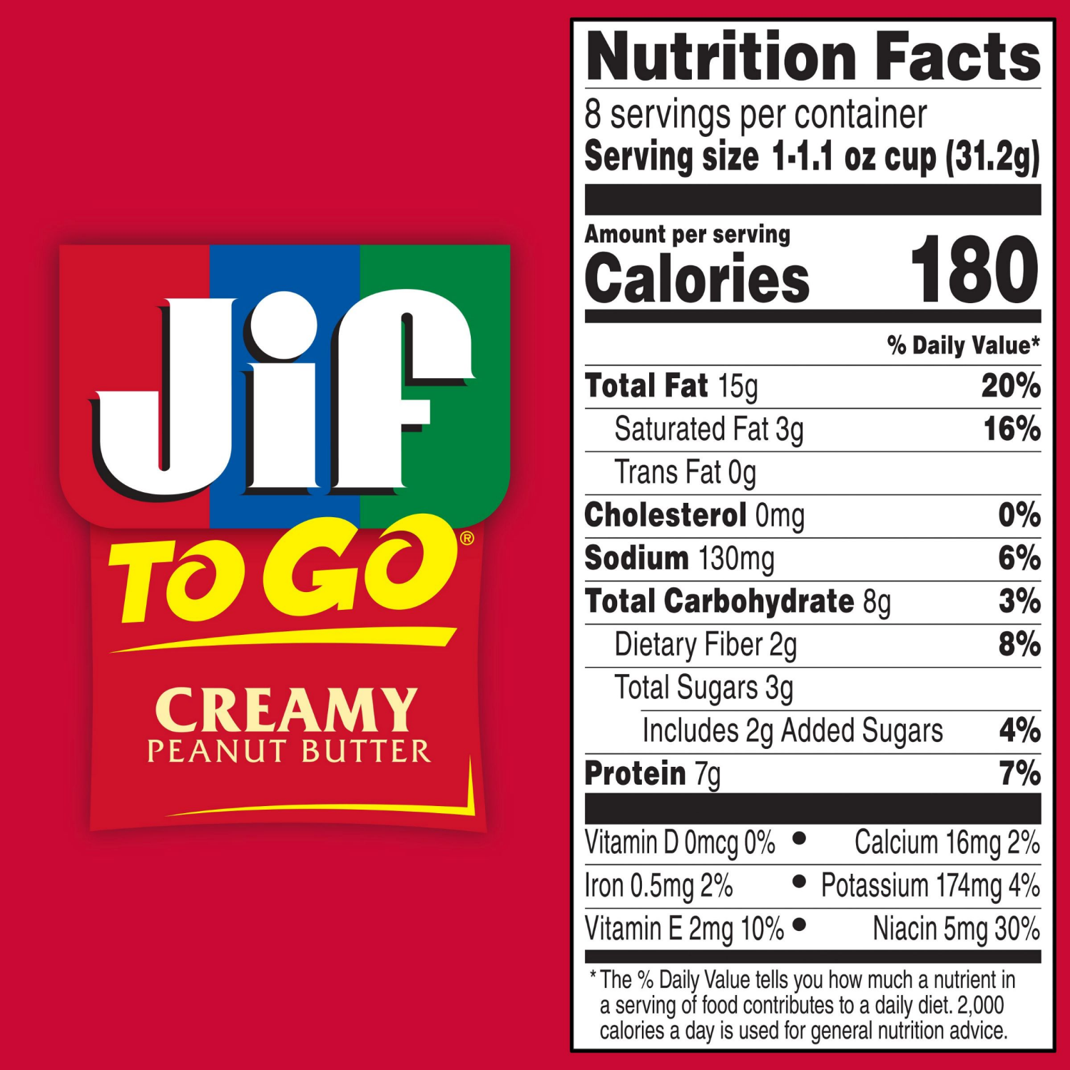 slide 8 of 8, Peanut Butter, 8.8 oz