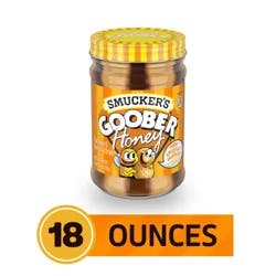 Smucker's Goober Peanut Butter & Honey Spread Stripes, 18 Oz. Jar