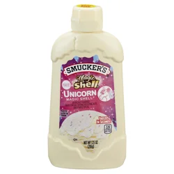 Smucker's Magic Shell Unicorn White Cupcake Flavored Topping, 7.25 Ounces