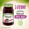 slide 14 of 29, Smucker's Natural Triple Berry Fruit Spread, 17.25 oz