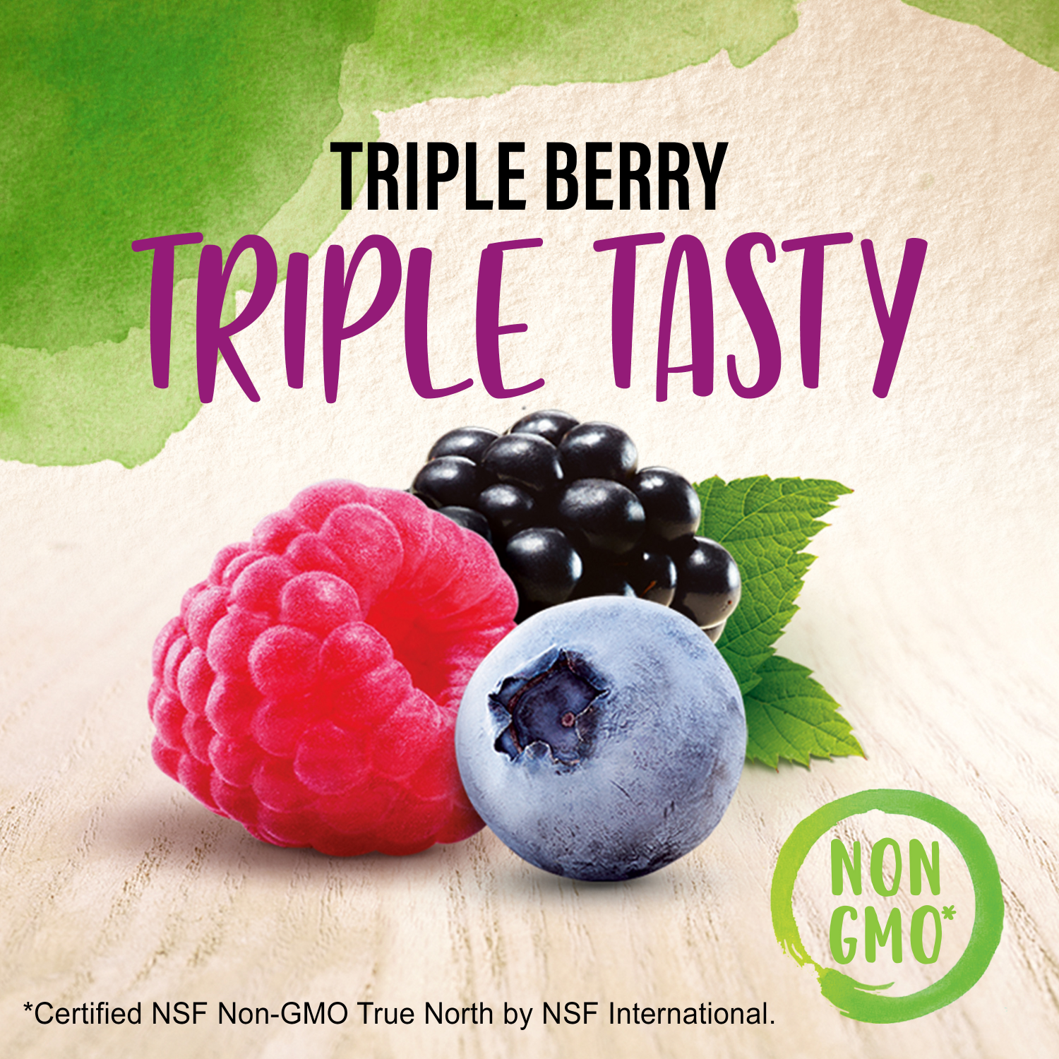 slide 6 of 7, Smucker's Natural Triple Berry Fruit Spread - 17.25 oz, 17.25 oz