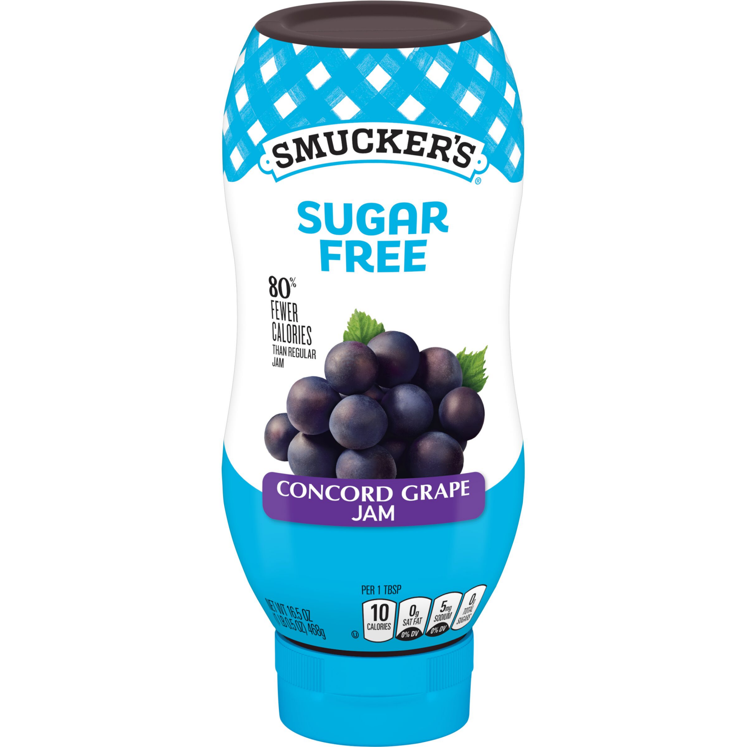slide 7 of 8, Smucker's Smucker’s Squeeze Sugar Free Concord Grape Jam, 16.5 oz. Bottle, 16.5 oz