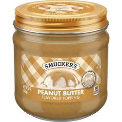 Smucker's Peanut Butter Flavored Ice Cream Topping, 12 Oz. Jar