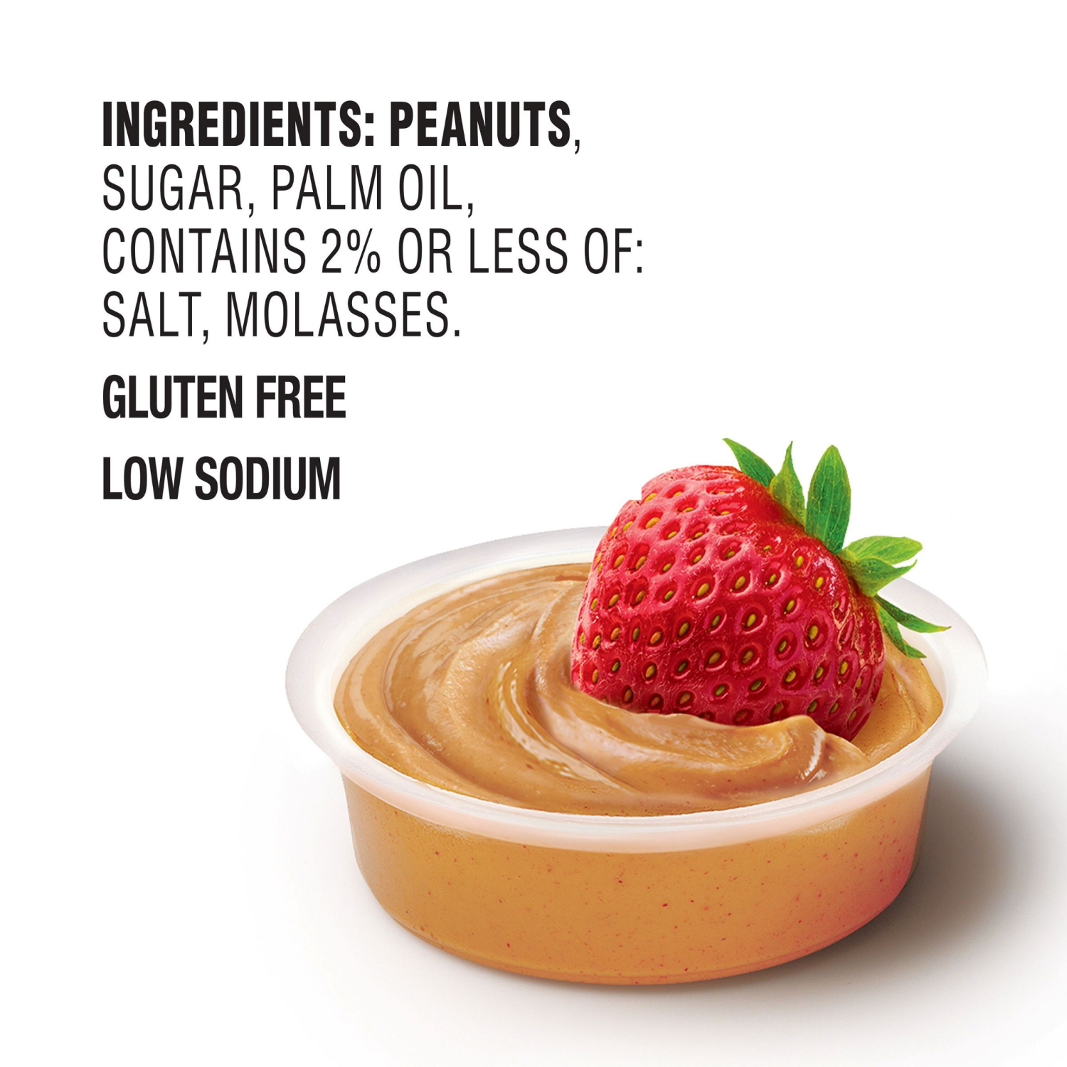 slide 2 of 7, Jif To Go Natural Peanut Butter Snack Cups, 8 ct / 1.1 oz