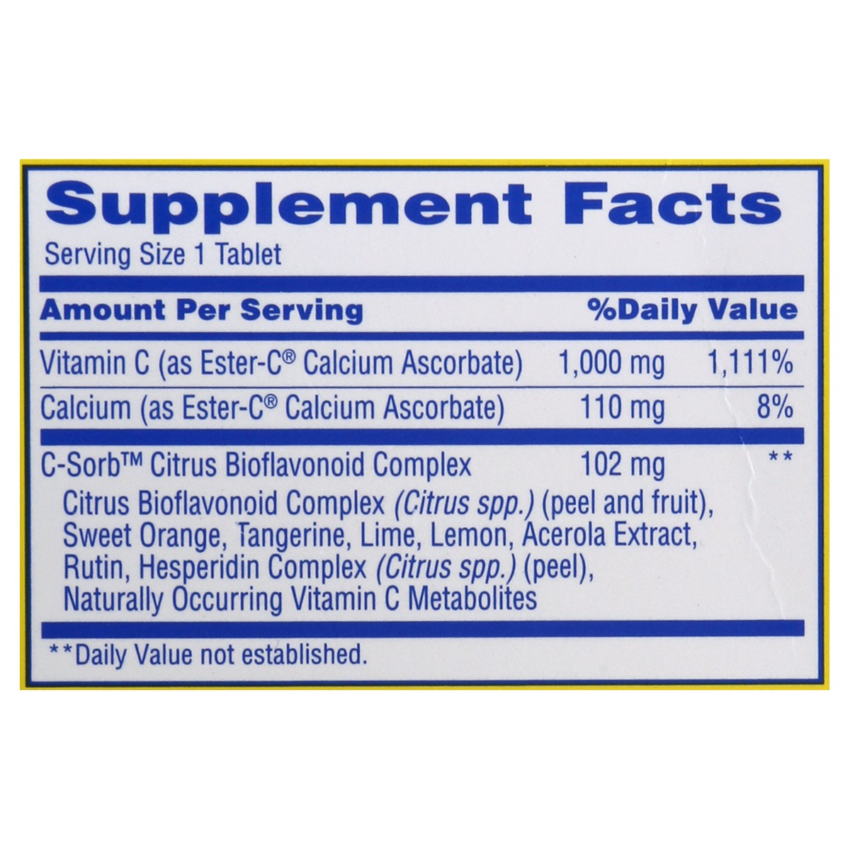 slide 4 of 13, Ester-C 1000 mg Maximum Strength Tablets Vitamin C 90 ea, 90 ct