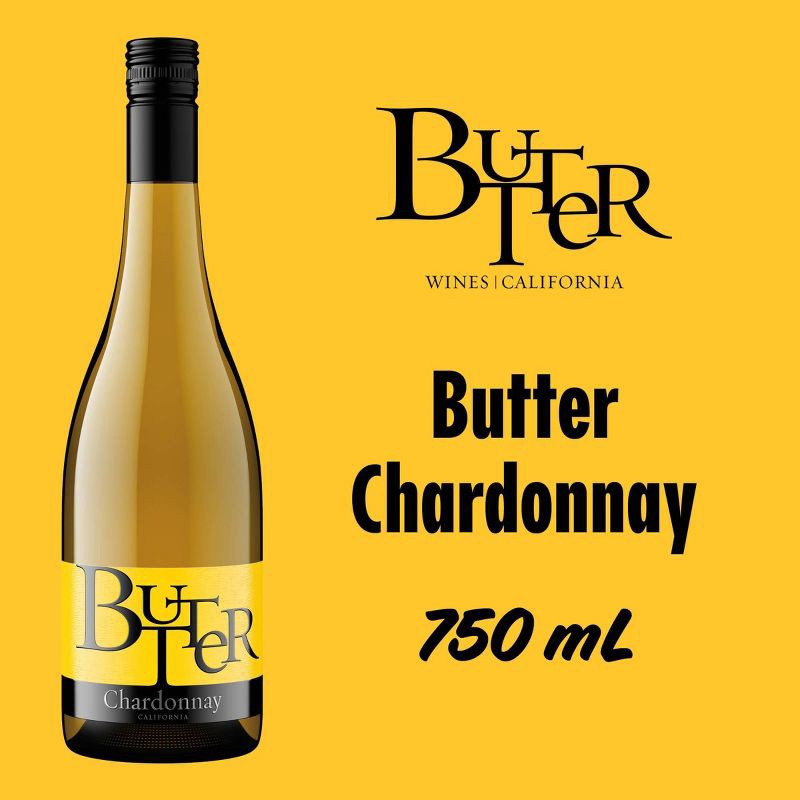 slide 2 of 7, Butter Chardonnay White Wine - 750ml Bottle, 750 ml