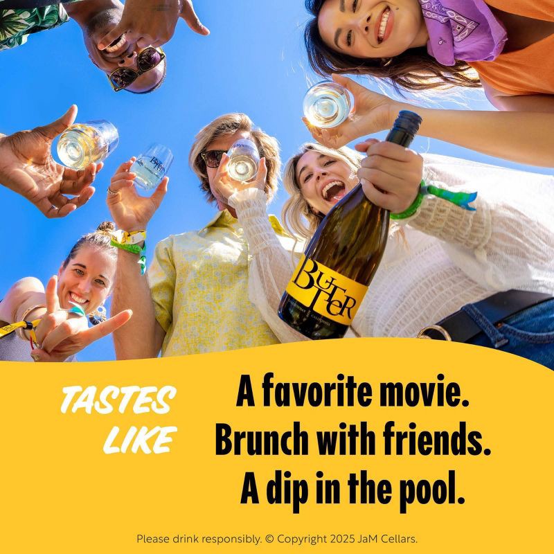 slide 4 of 7, Butter Chardonnay White Wine - 750ml Bottle, 750 ml