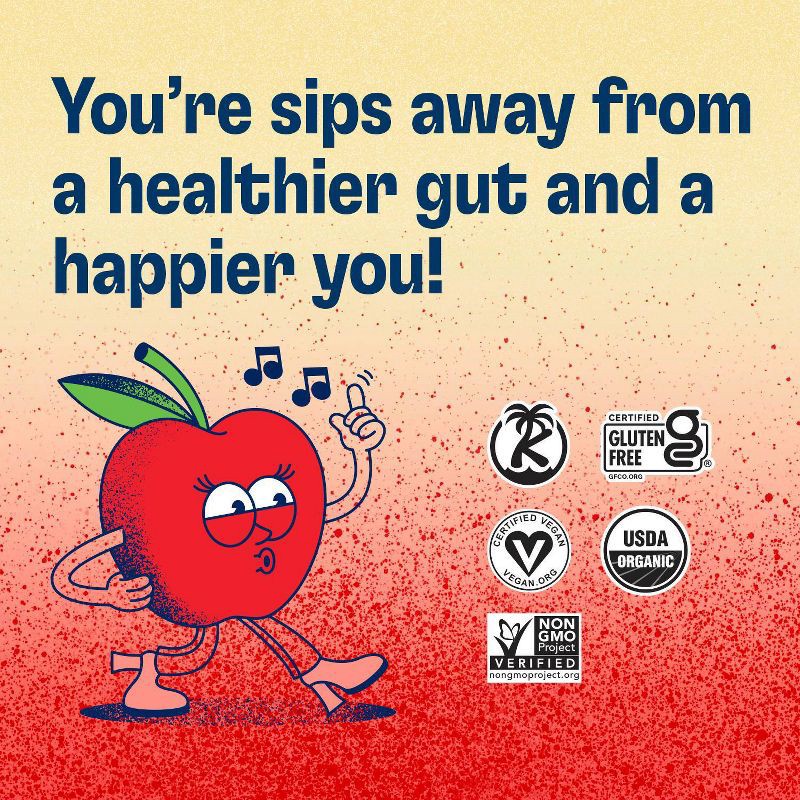 slide 5 of 10, Health-Ade Organic Vegan Pink Lady Apple Kombucha - 16 fl oz, 16 fl oz