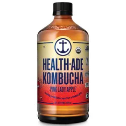 Health-Ade Organic Vegan Pink Lady Apple Kombucha - 16 fl oz