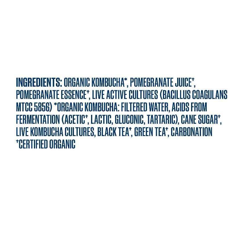 slide 10 of 10, Health-Ade Organic Vegan Pomegranate Kombucha - 16 fl oz, 16 fl oz