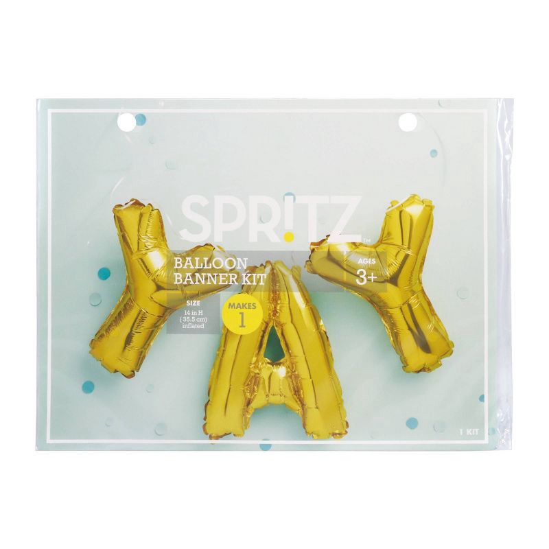 slide 2 of 2, Yay Foil Balloon Kit - Spritz™, 1 ct