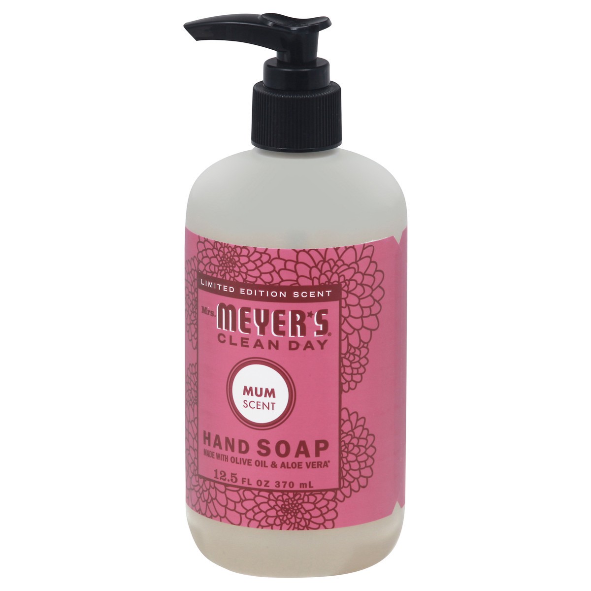 slide 4 of 13, Mrs. Meyer's Clean Day Liquid Hand Soap, Mum Scent, 12.5 Ounce Bottle, 12.5 fl oz