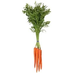 Produce Green Top Carrots Bunch