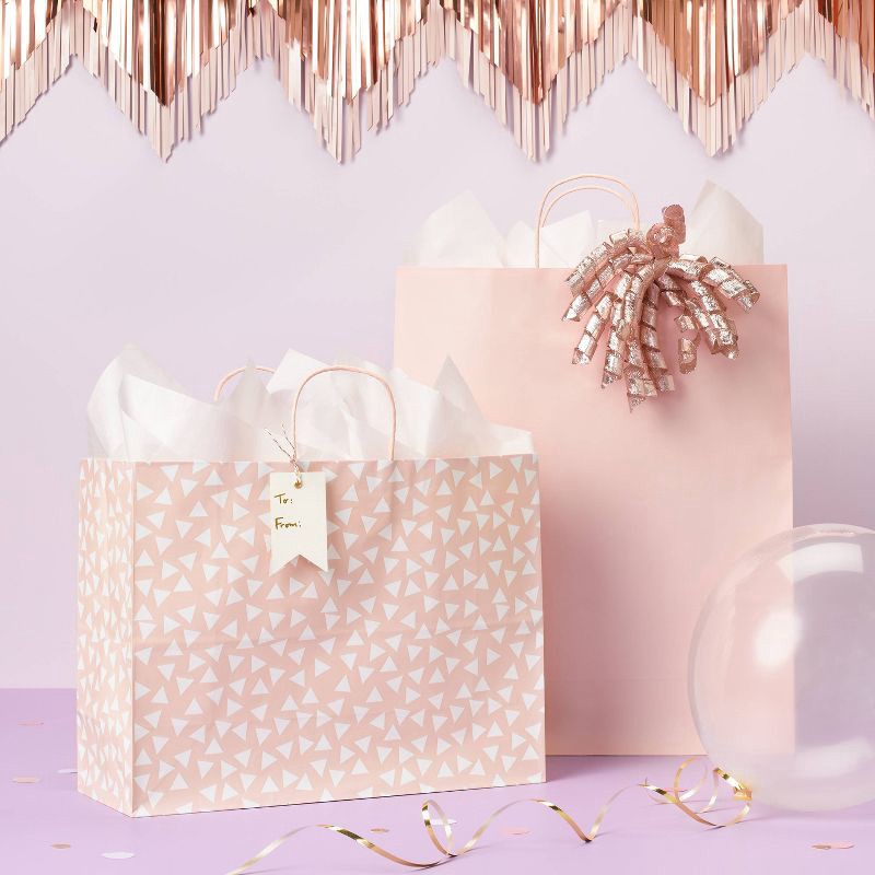 slide 2 of 3, XLarge Gift Bag Pink - Spritz™, 1 ct